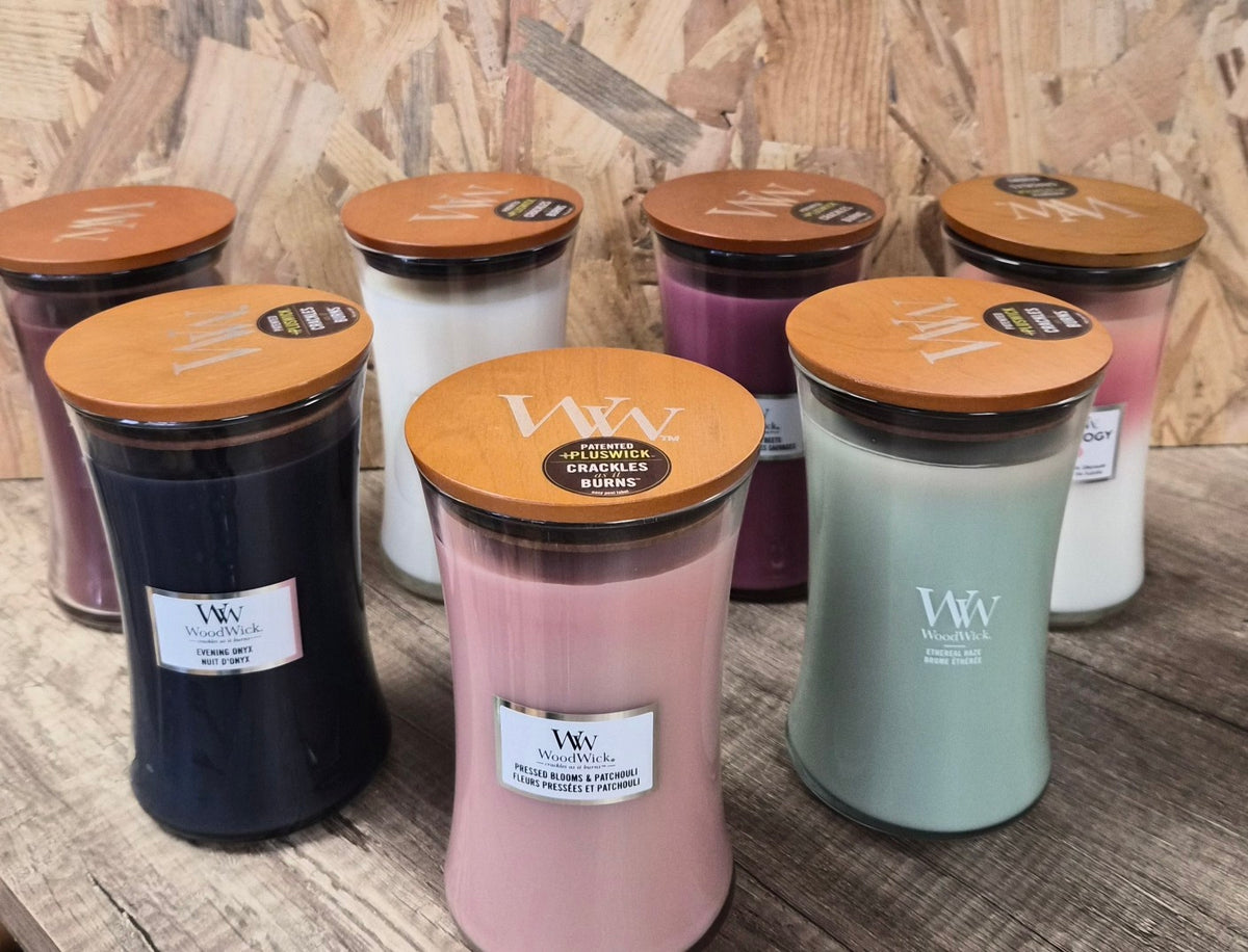 Bougie WoodWick – Grande Jarre