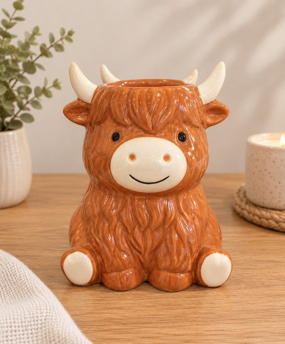 Brûle-parfums Vache Highland