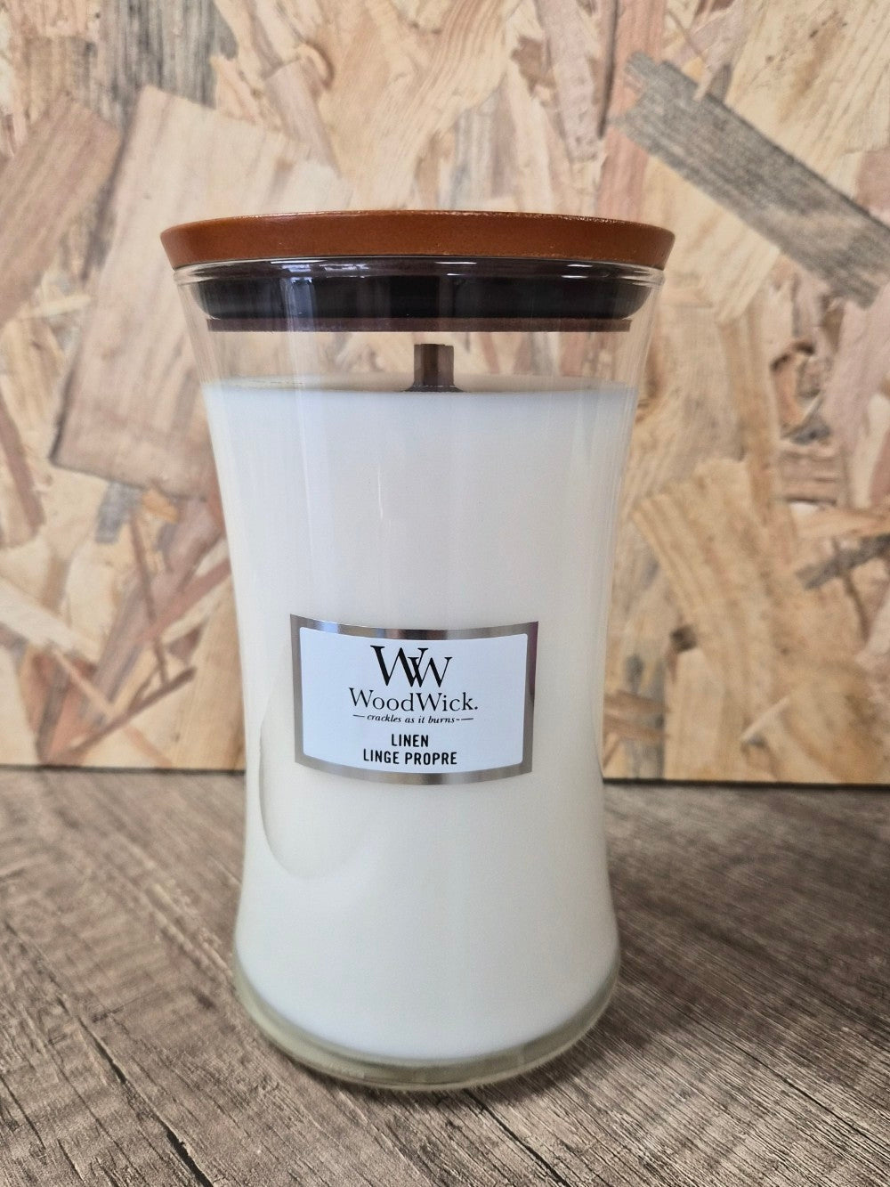 Bougie WoodWick – Grande Jarre