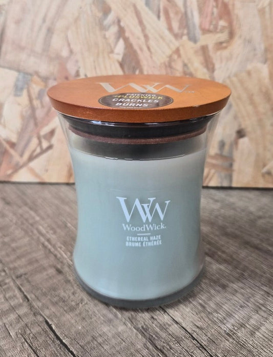 Bougie WoodWick – Jarre moyenne