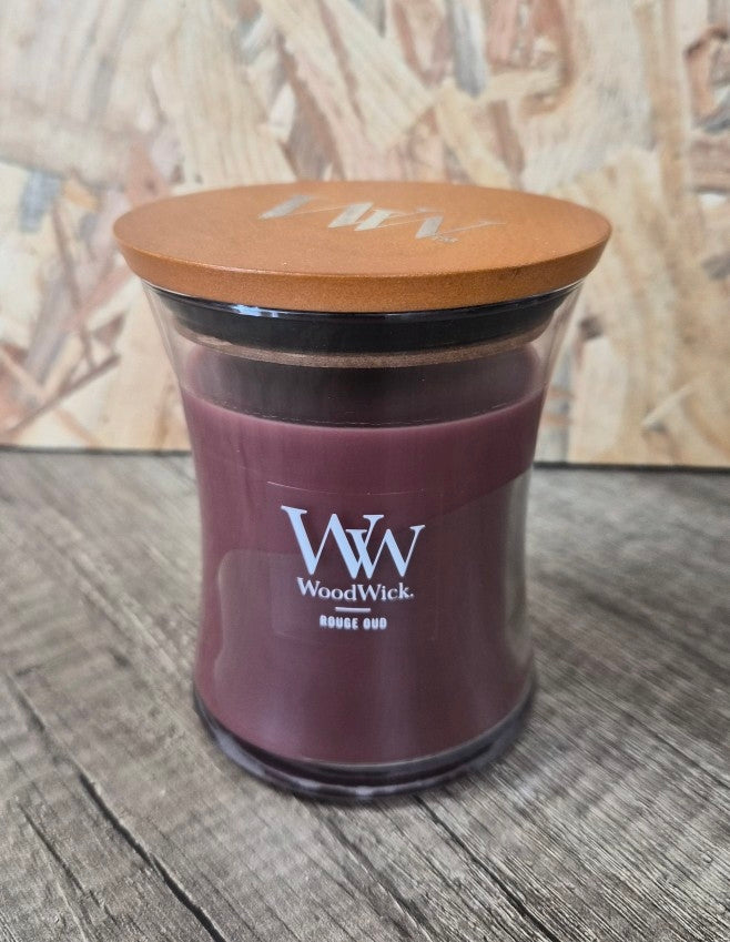 Bougie WoodWick – Jarre moyenne