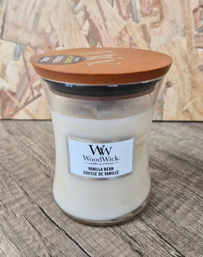 Bougie WoodWick – Jarre moyenne