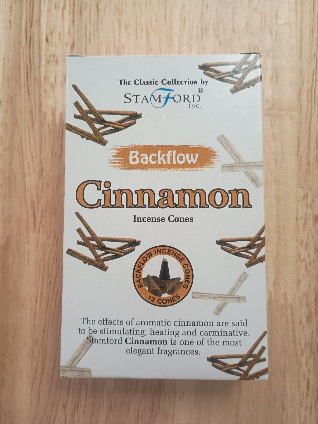 Cônes d’encens Backflow Stamford (Fumée descendante)