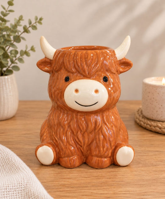 Brûle-parfums Vache Highland