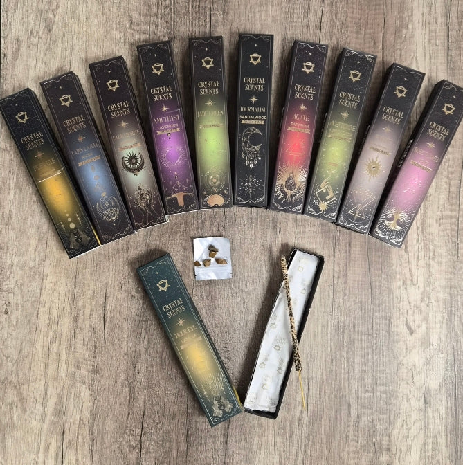 Encens Crystal Scents – Pierres Naturelles