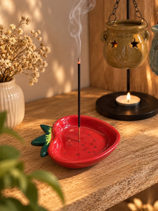 Porte-encens Fraise